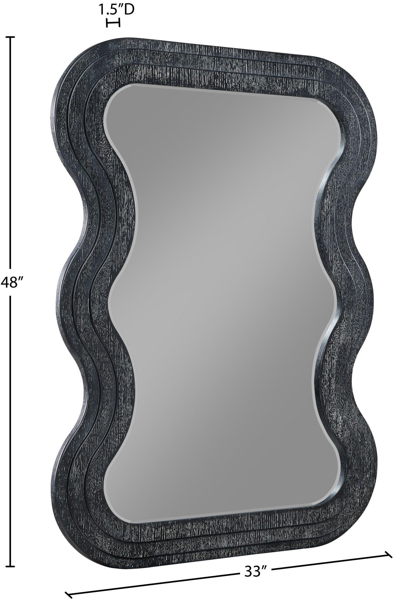 Bellagio - Oak Veneer Mirror
