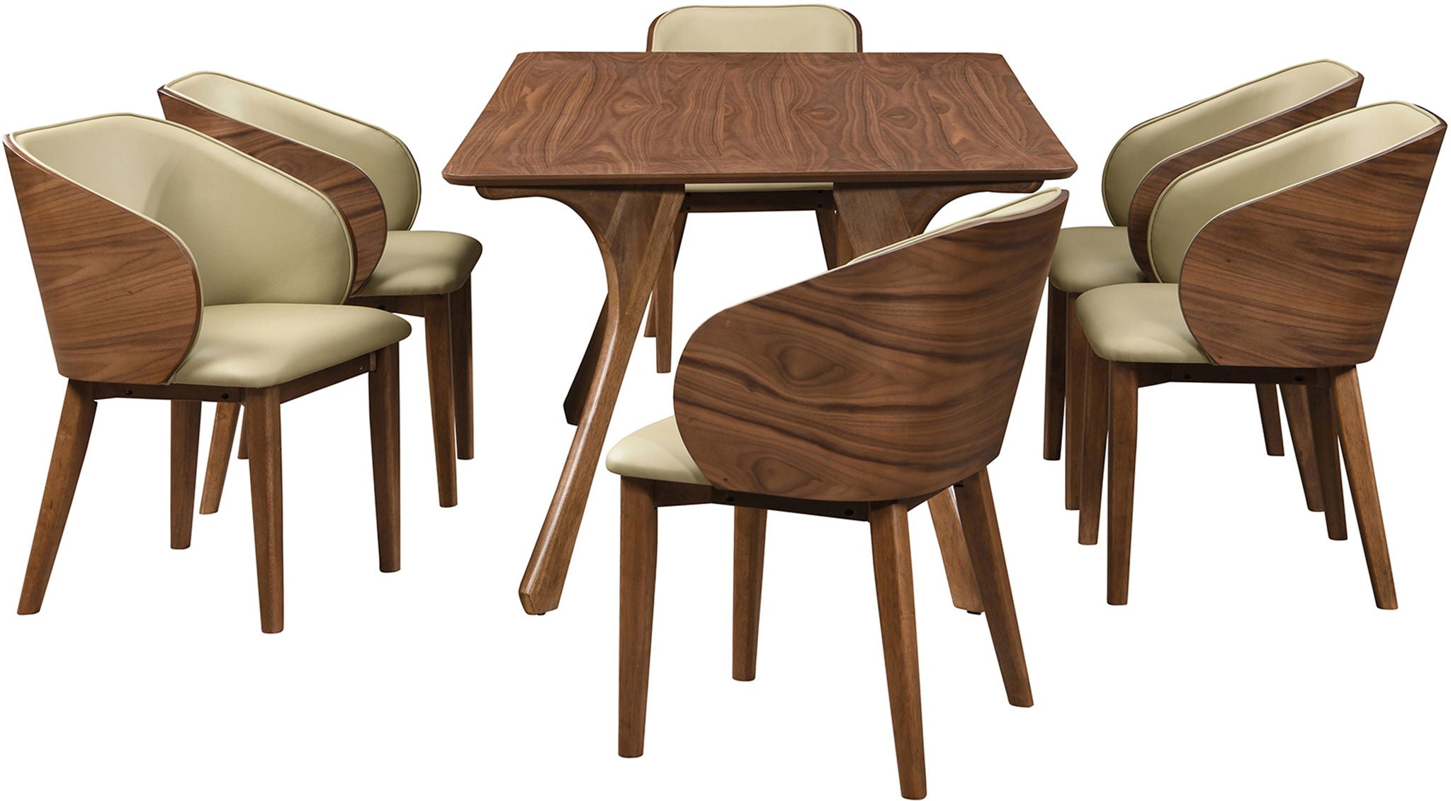 Glenwood - Vegan Leather Upholstered Dining Chair (Set of 2)