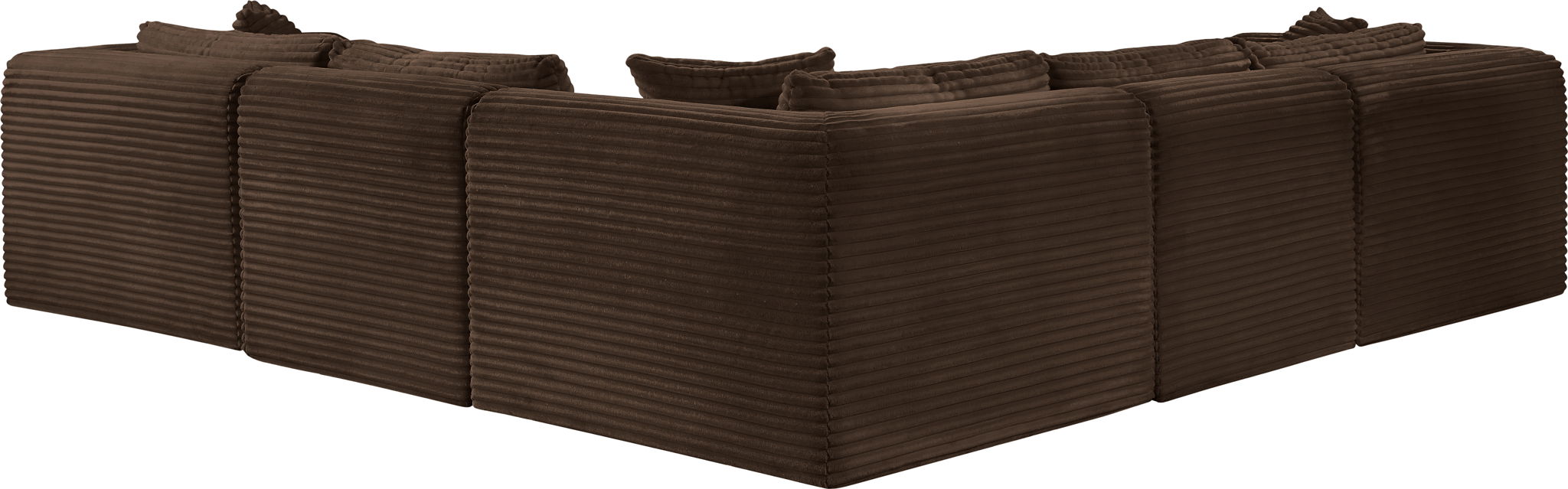 Shaggy - 5 Piece Modular Corner Sectional