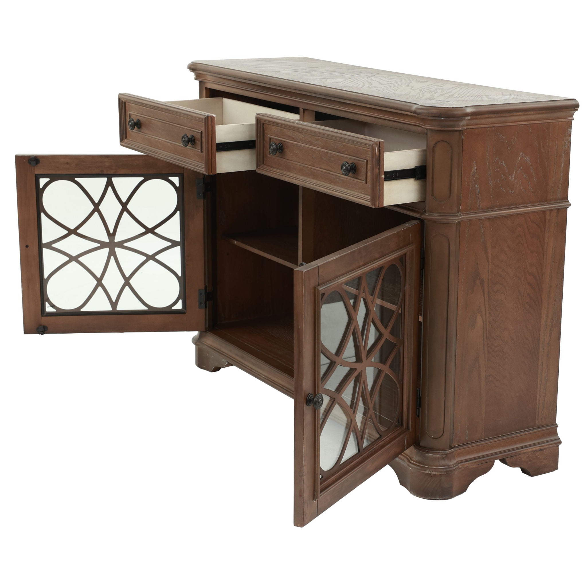 Server Drawers Storage Cabinet For Dining Room