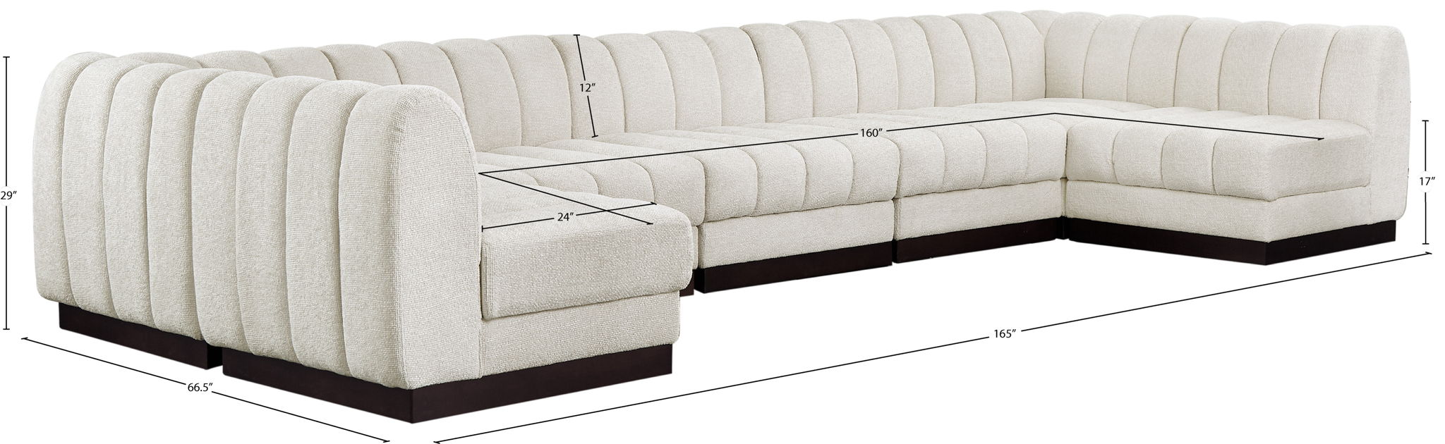Quinn - 7 Piece Modular Sectional