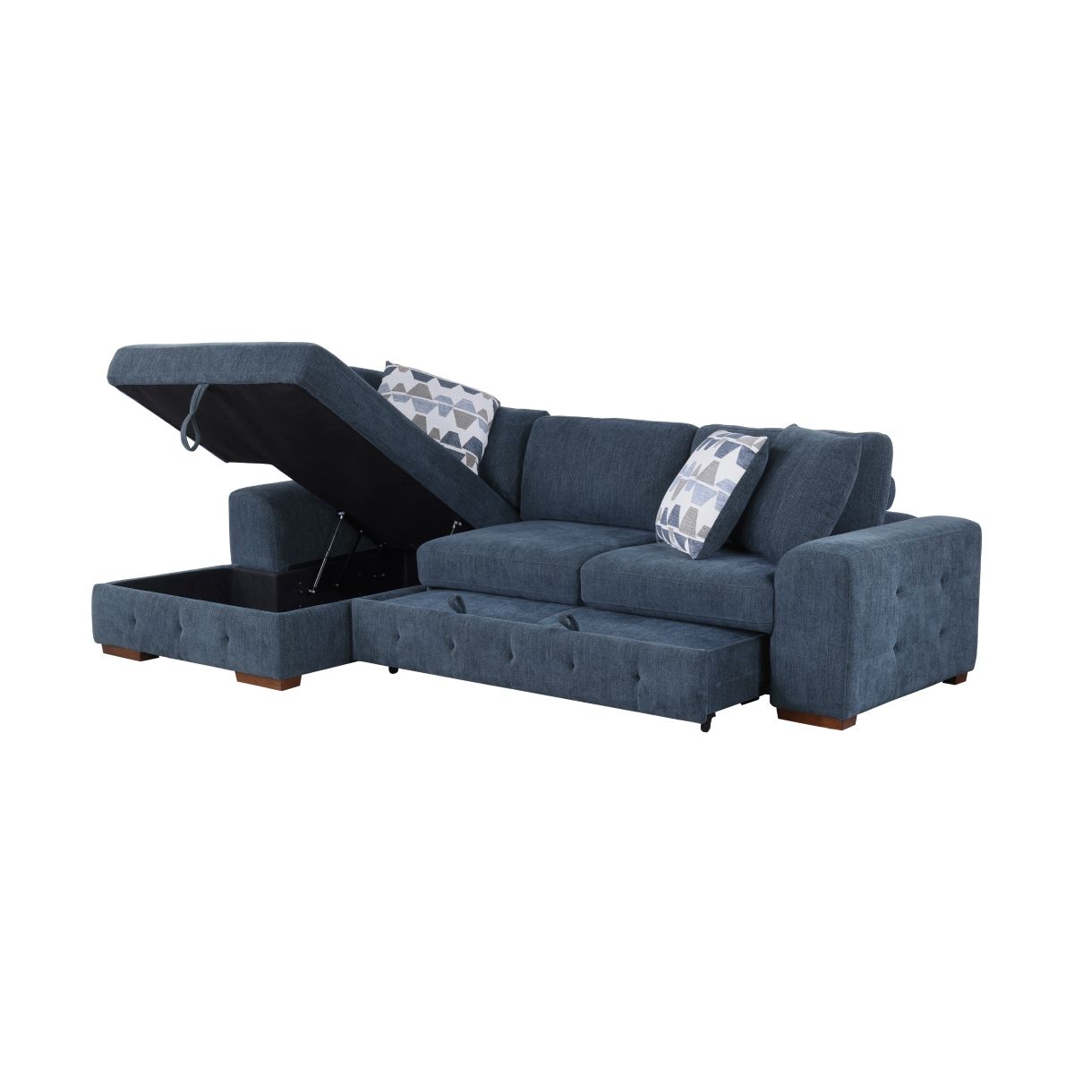 Raife - Sectional With Ottoman