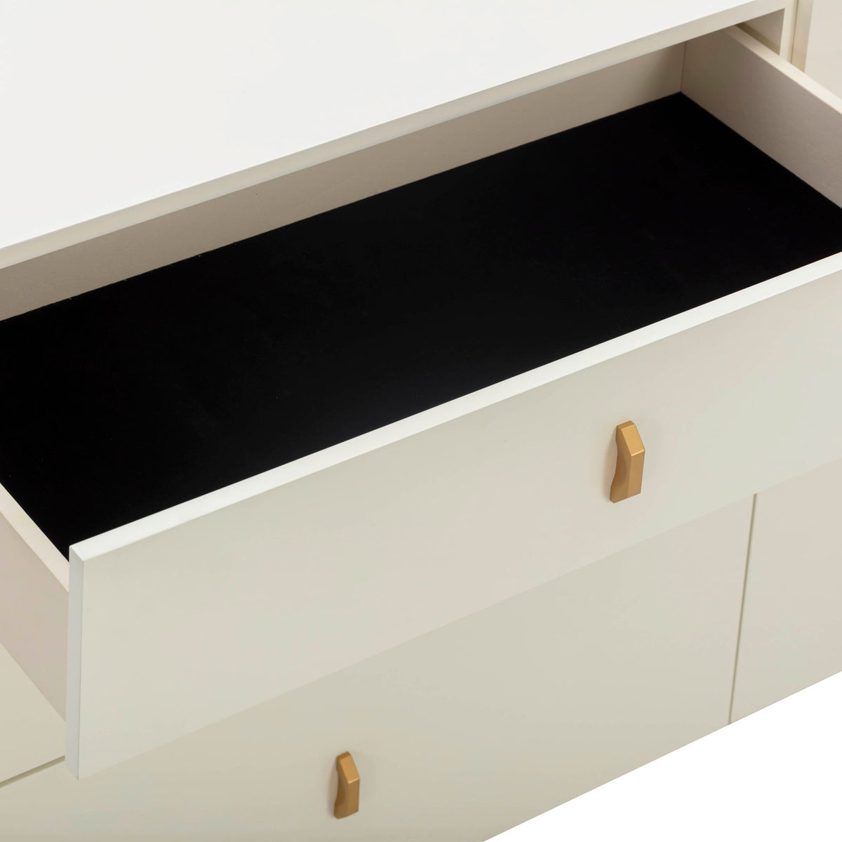 Collins - 6-Drawer Dresser - Cream