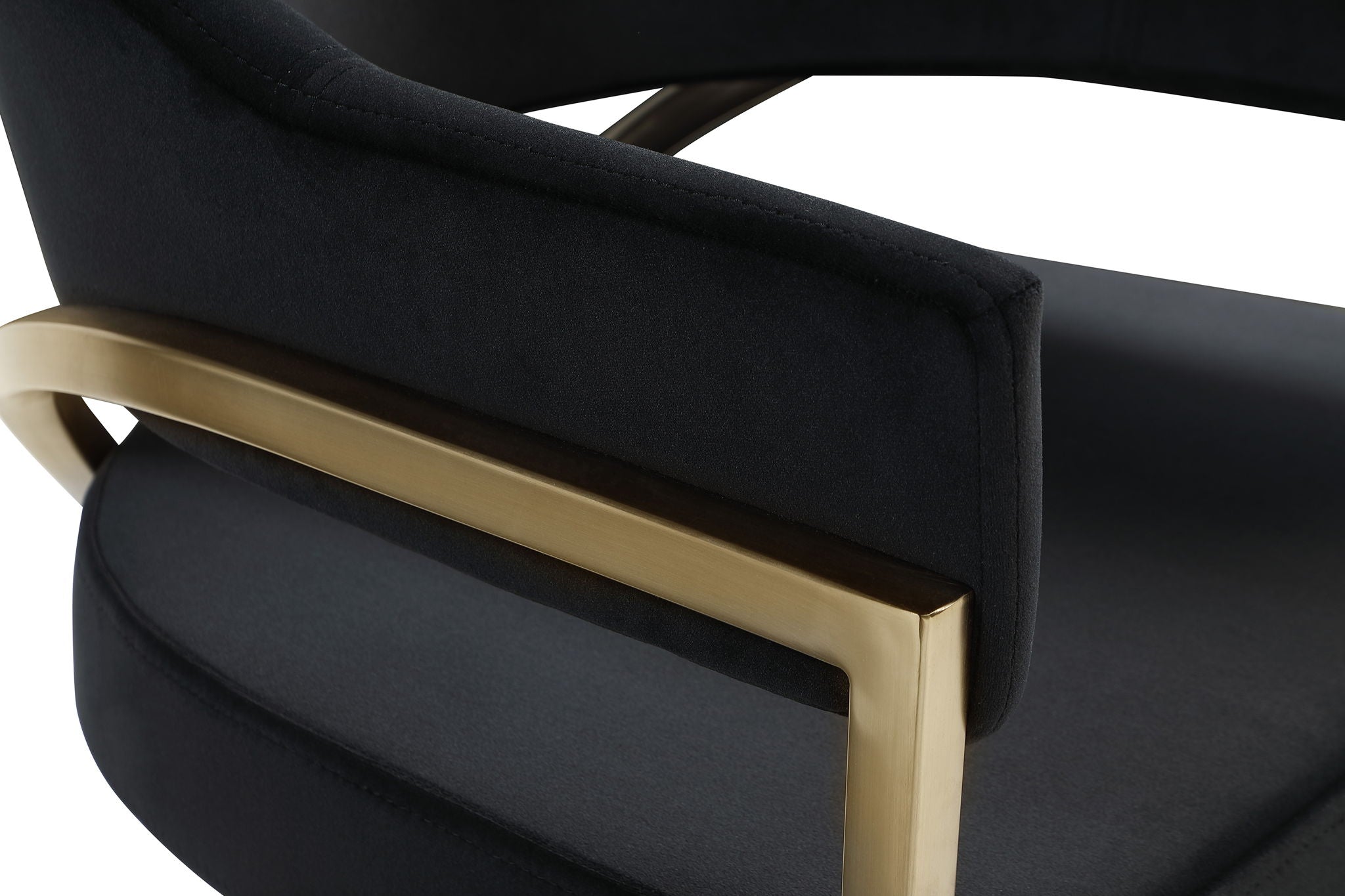 Madelyn - Dining Chair (Set of 2) - Brushed Brass