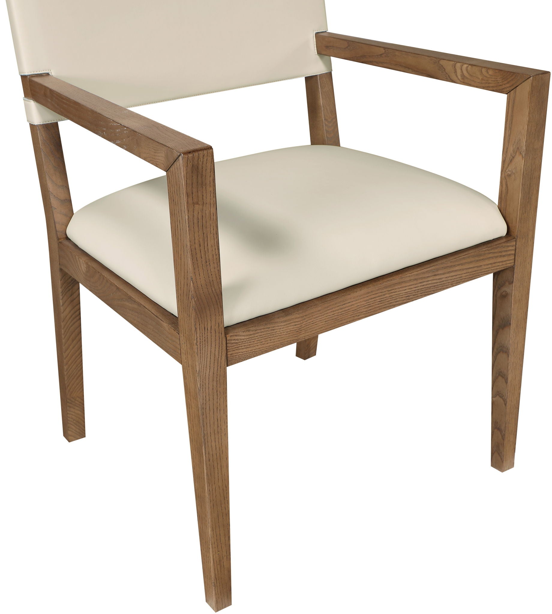 Avon - Vegan Leather Dining Arm Chair