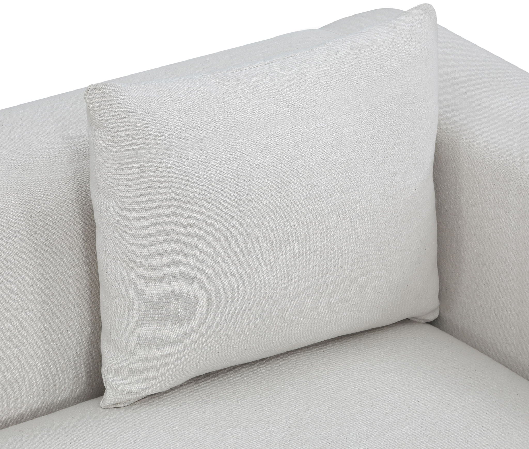 Alfie - Linen Textured Fabic Loveseat
