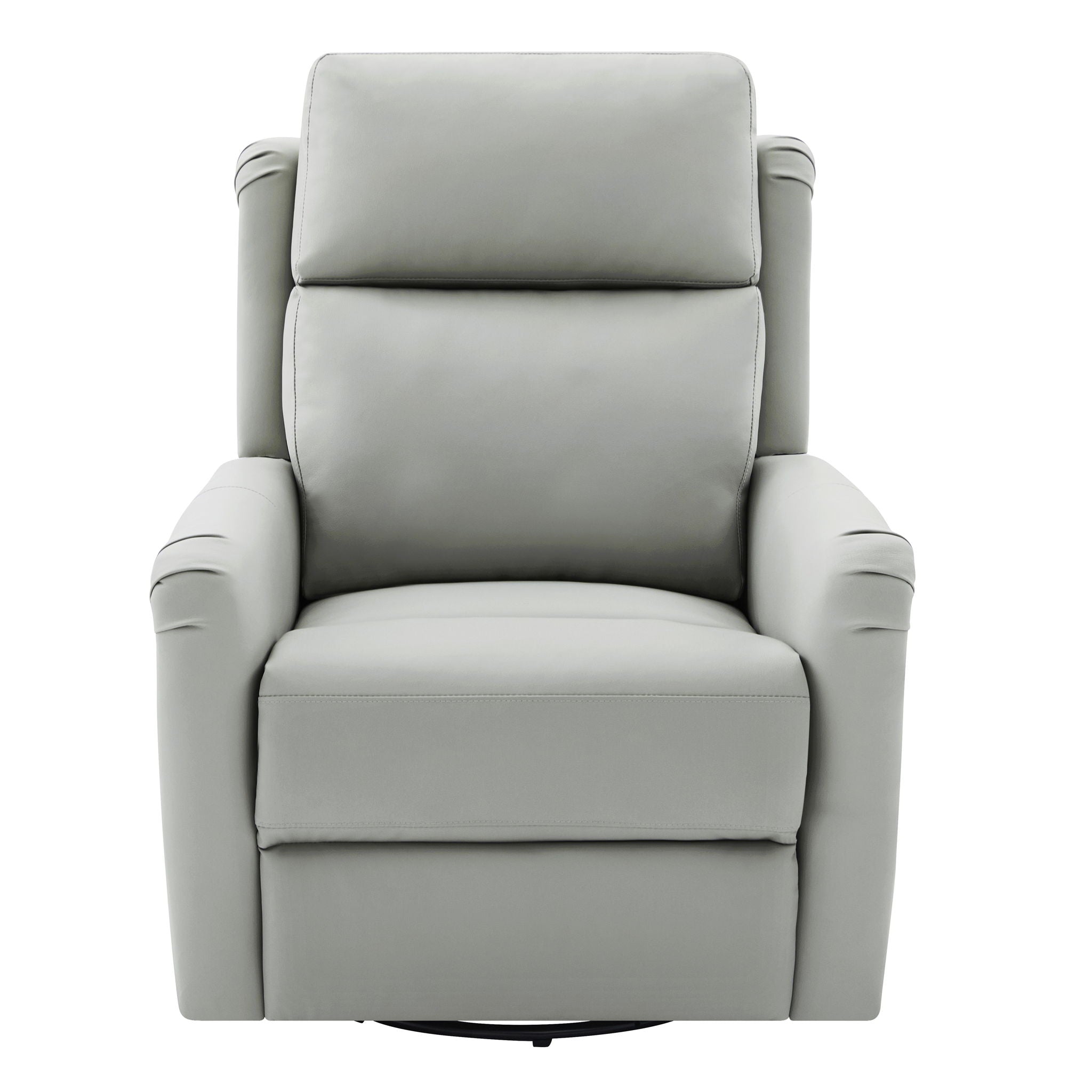 Manual Recliner Swivel Rocking Chair With 8 Point Massage And Heating