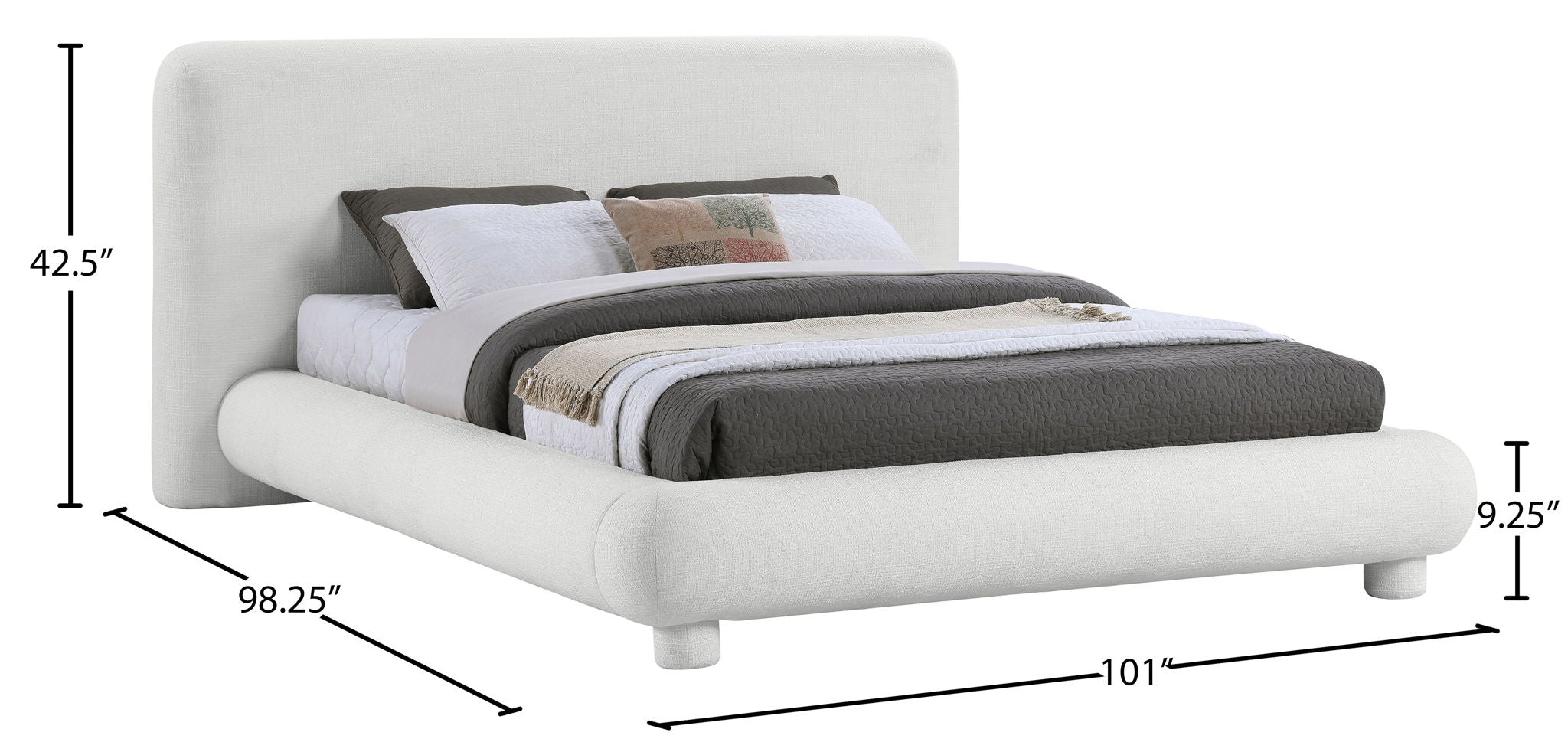 Blair - Polyester Upholstered Bed