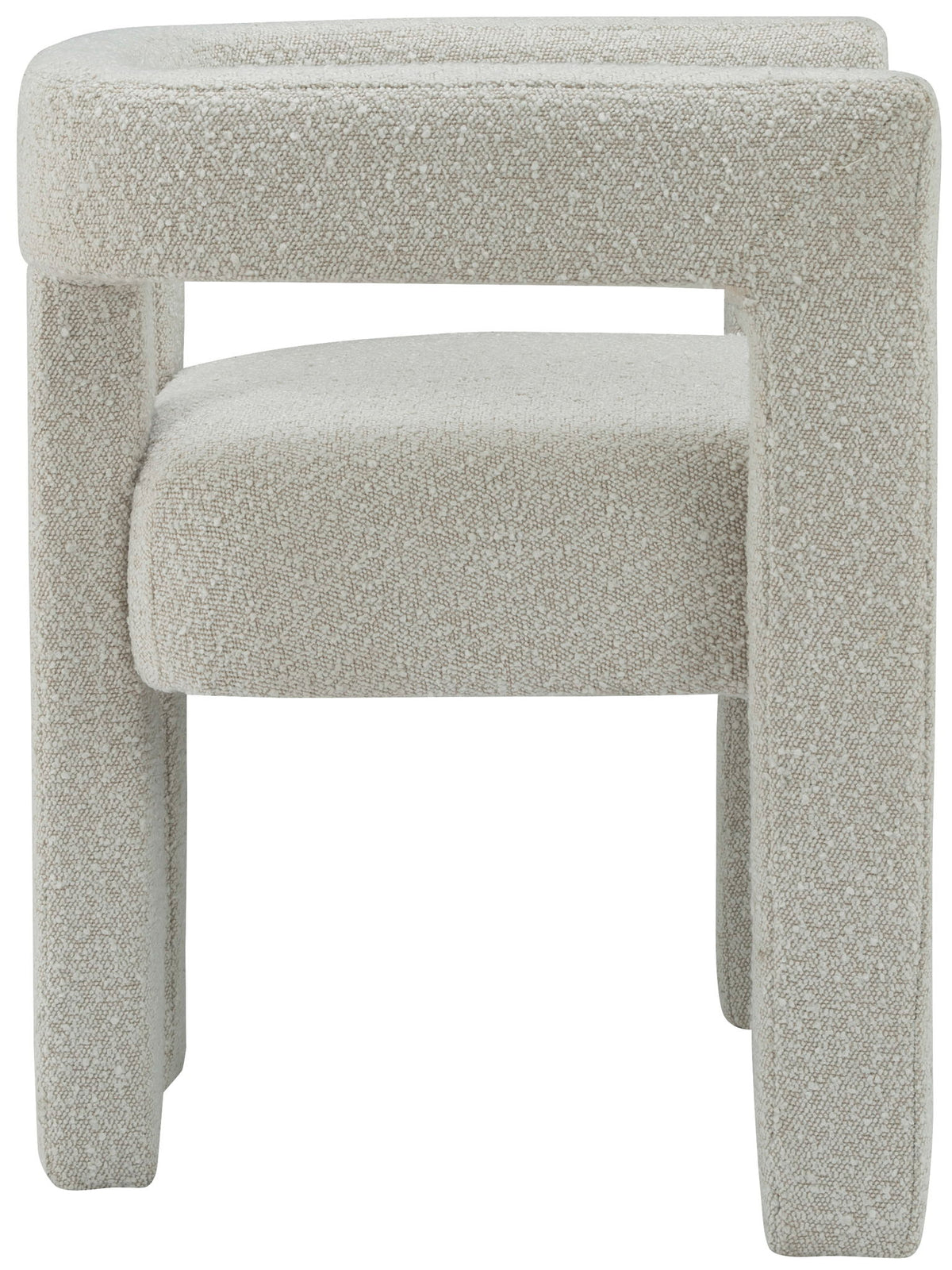 Athena - Boucle Fabric Dining Chair