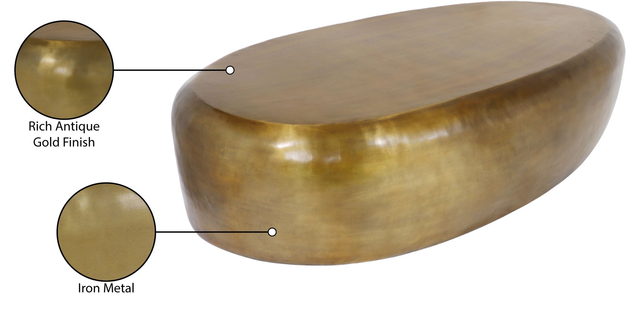 Capsule - Aluminum Coffee Table