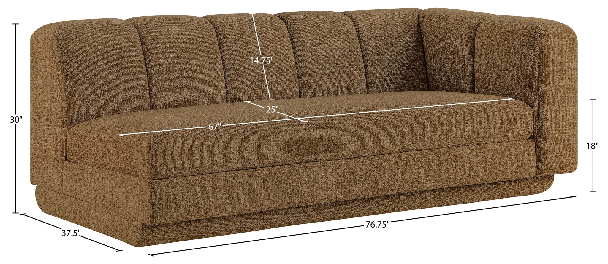 Modari - Fabric Upholstered Sofa