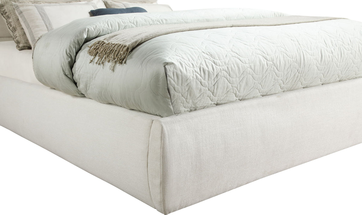 Adam - Linen Fabric Bed With 70.5" Headboard