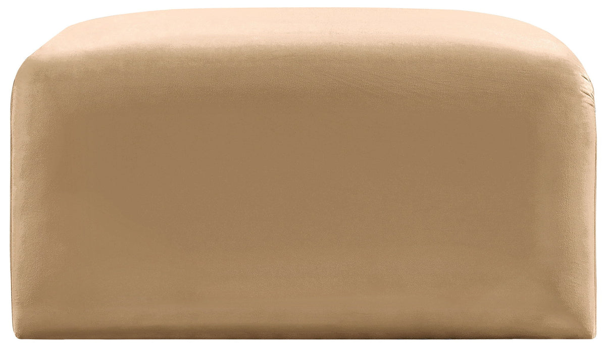 Arc - Velvet Ottoman