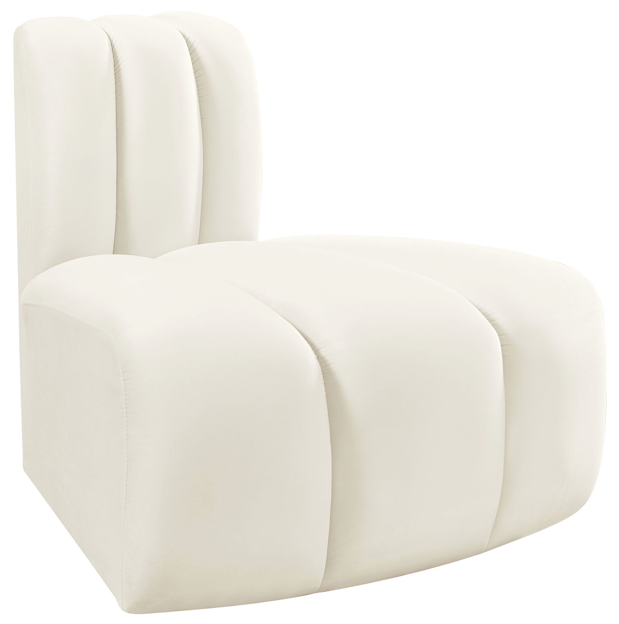 Arc - Velvet Reverse Corner Chair
