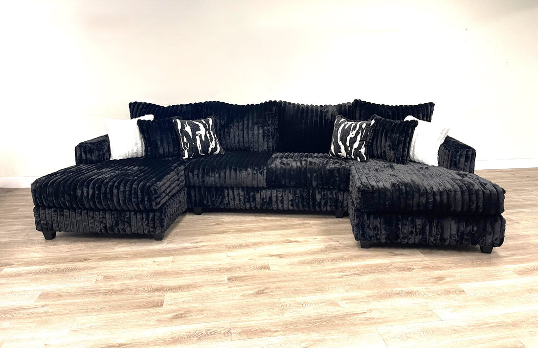 9700 - Sectional Black ( Clearance )