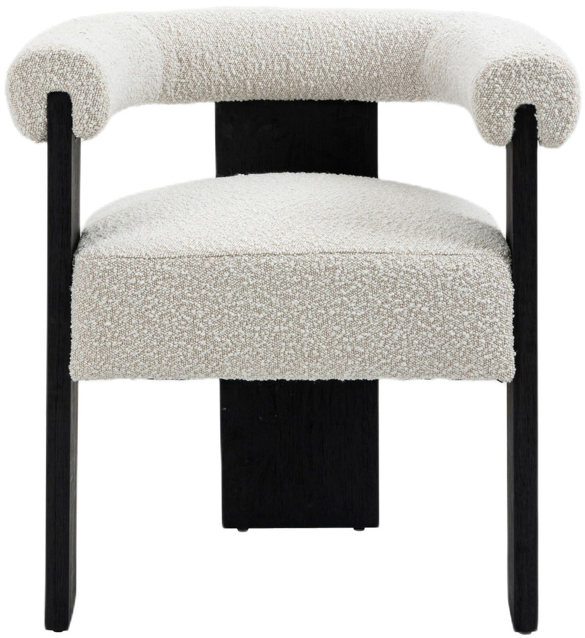 Barrel - Dining Chair - Black Legs