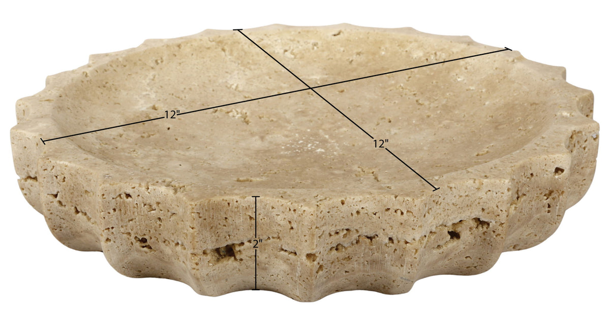 Murray - Travertine Bowl