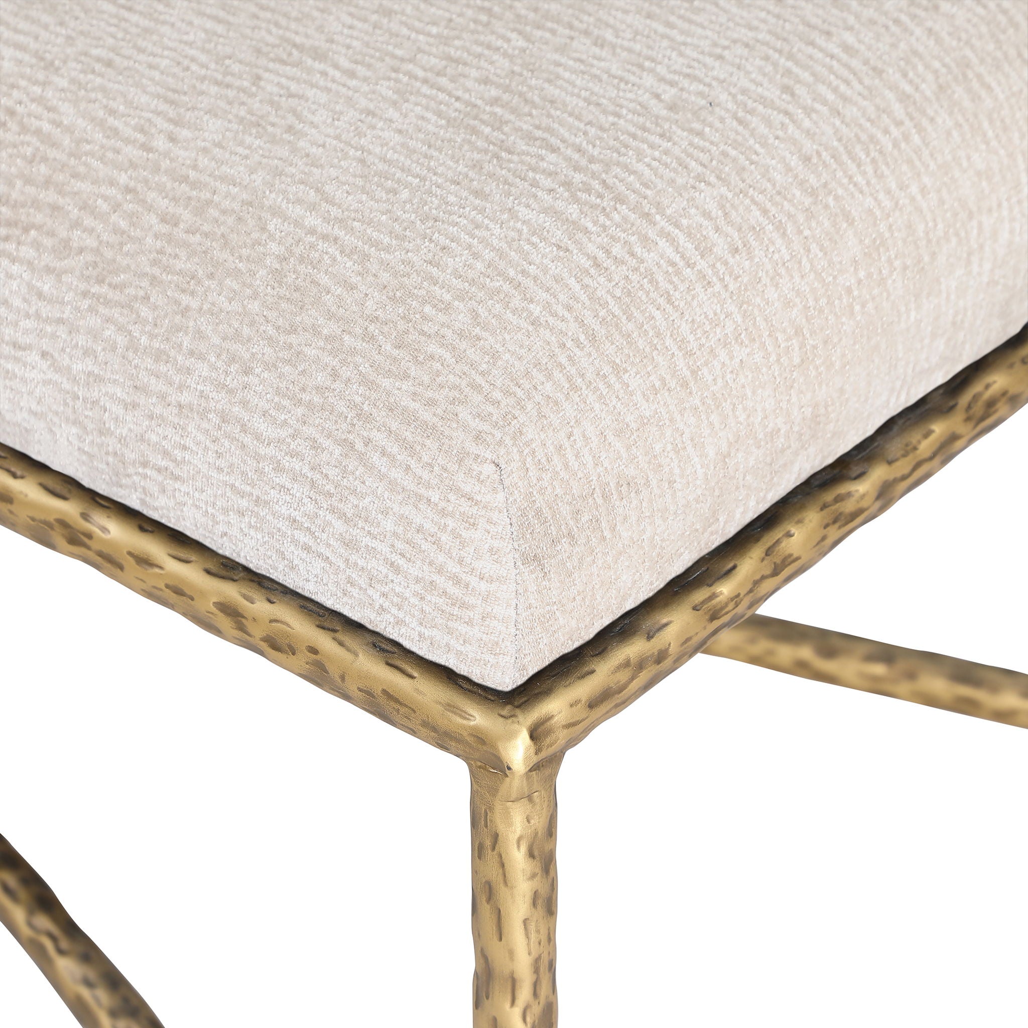 Valley - Bench With Gold Frame