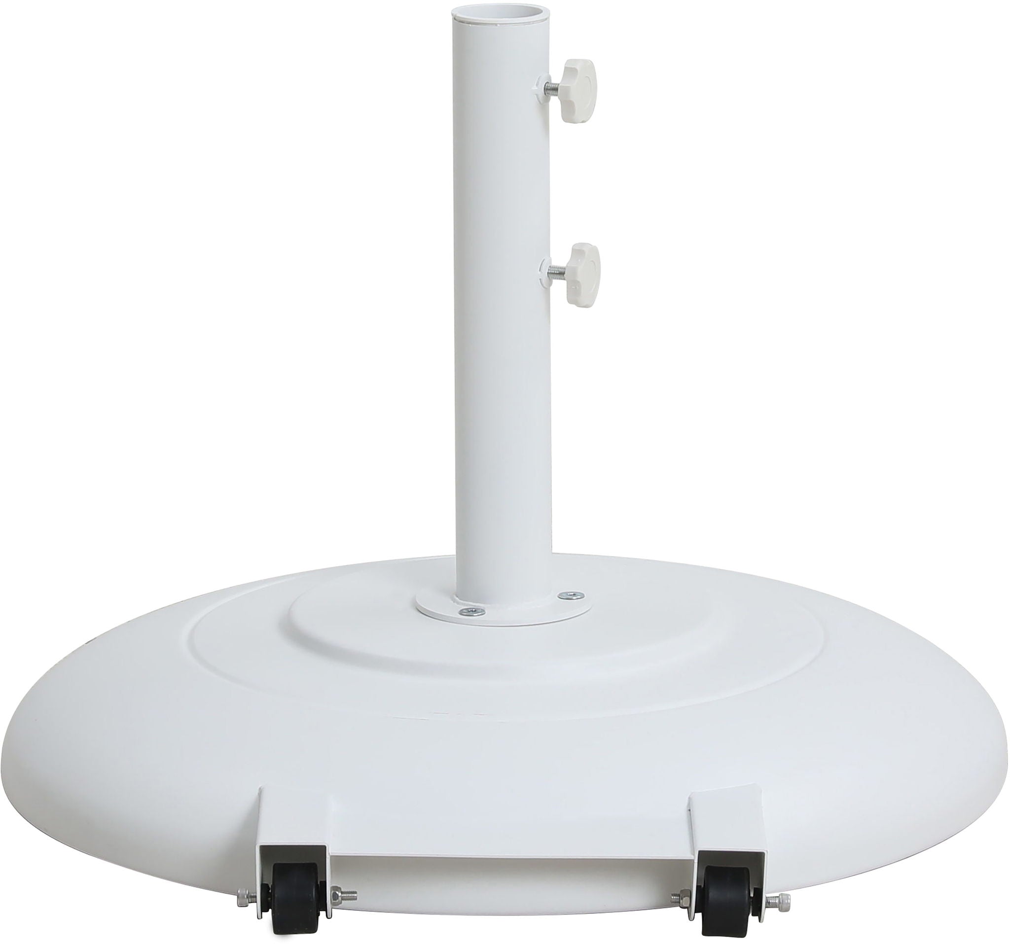 Fiji - Aluminum Patio Umbrella With Round White Base