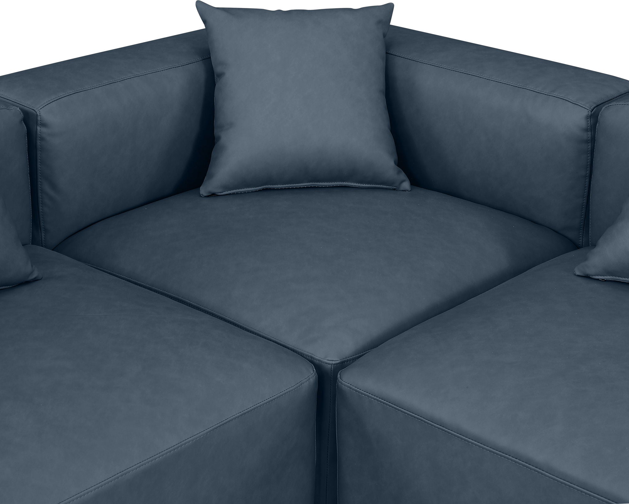 Cube - 6 Piece Modular Corner Armless Sectional