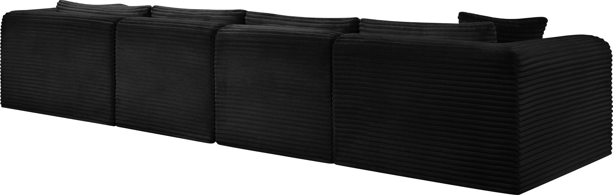 Shaggy - 4 Piece Modular Sectional