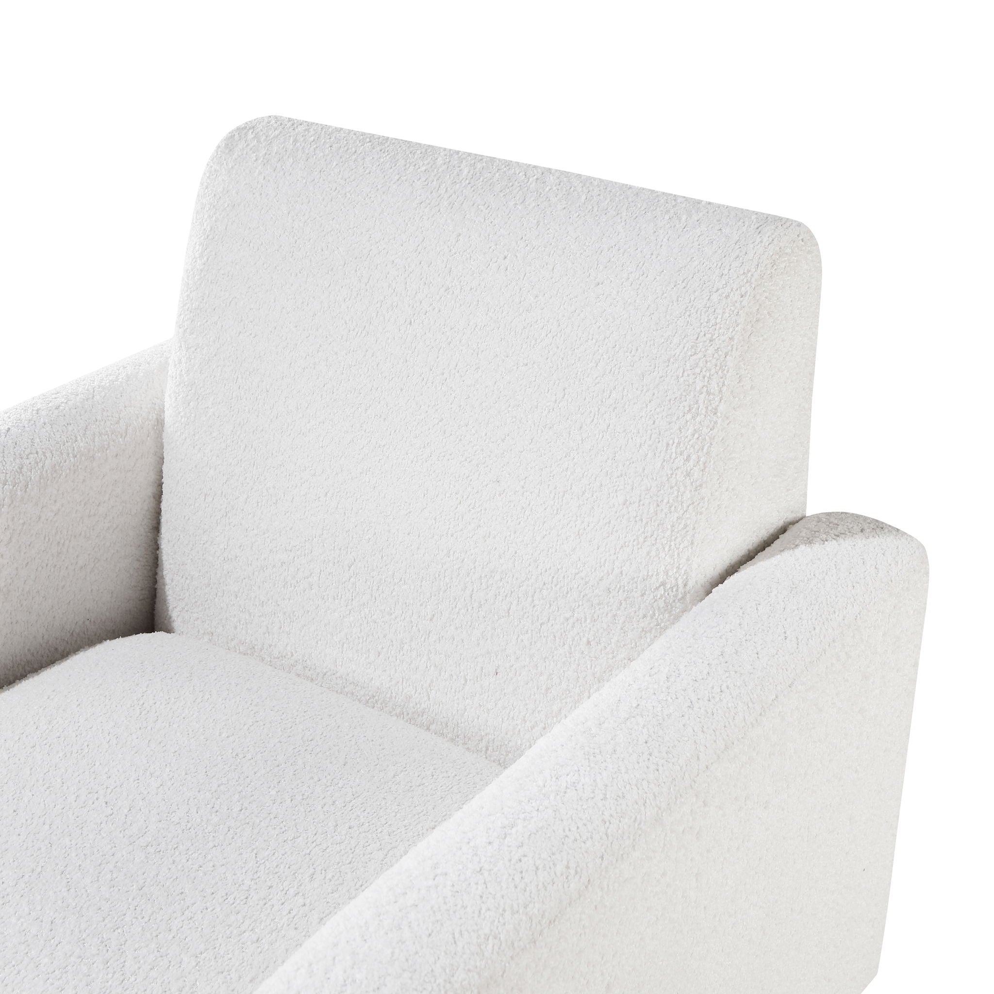 Caius - Arm Chair - White