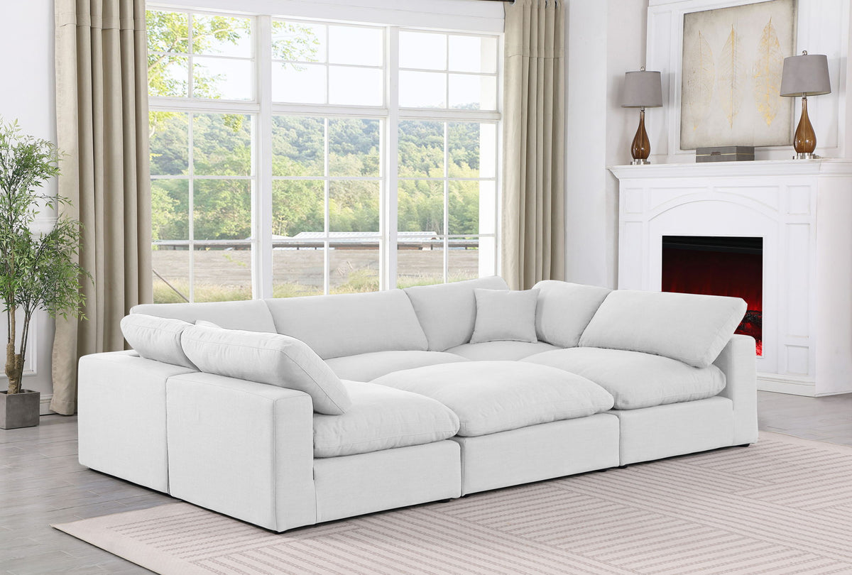 Comfy - 6 Piece Linen Sectional