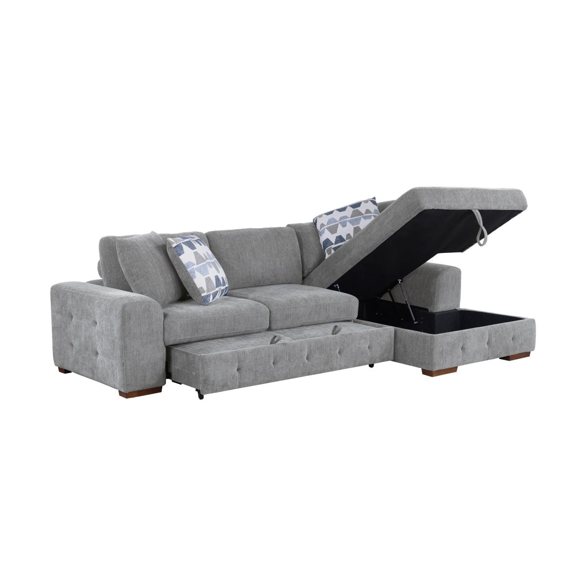 Raife - Sectional With Ottoman