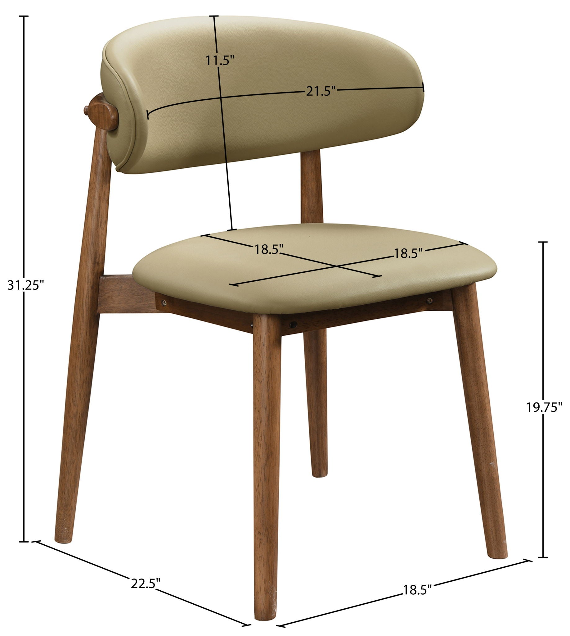 Leesa - Upholstered Dining Chair (Set of 2)