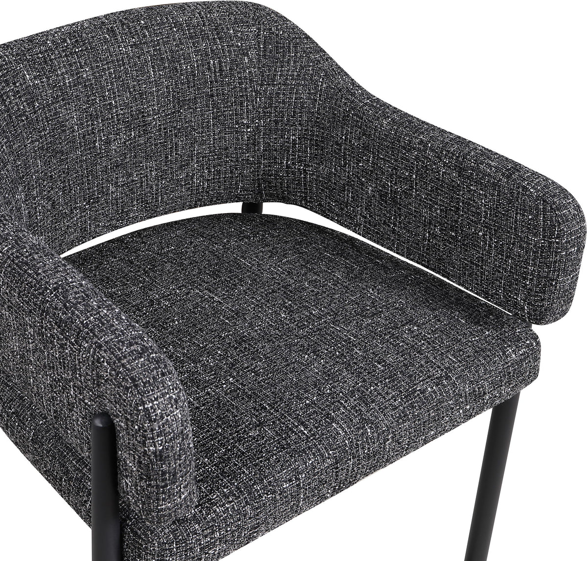 Dame - Fabric Upholstered Counter Stool (Set of 2)