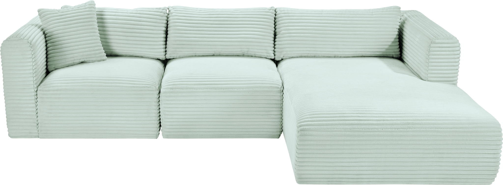 Shaggy - 3 Piece Modular Sectional