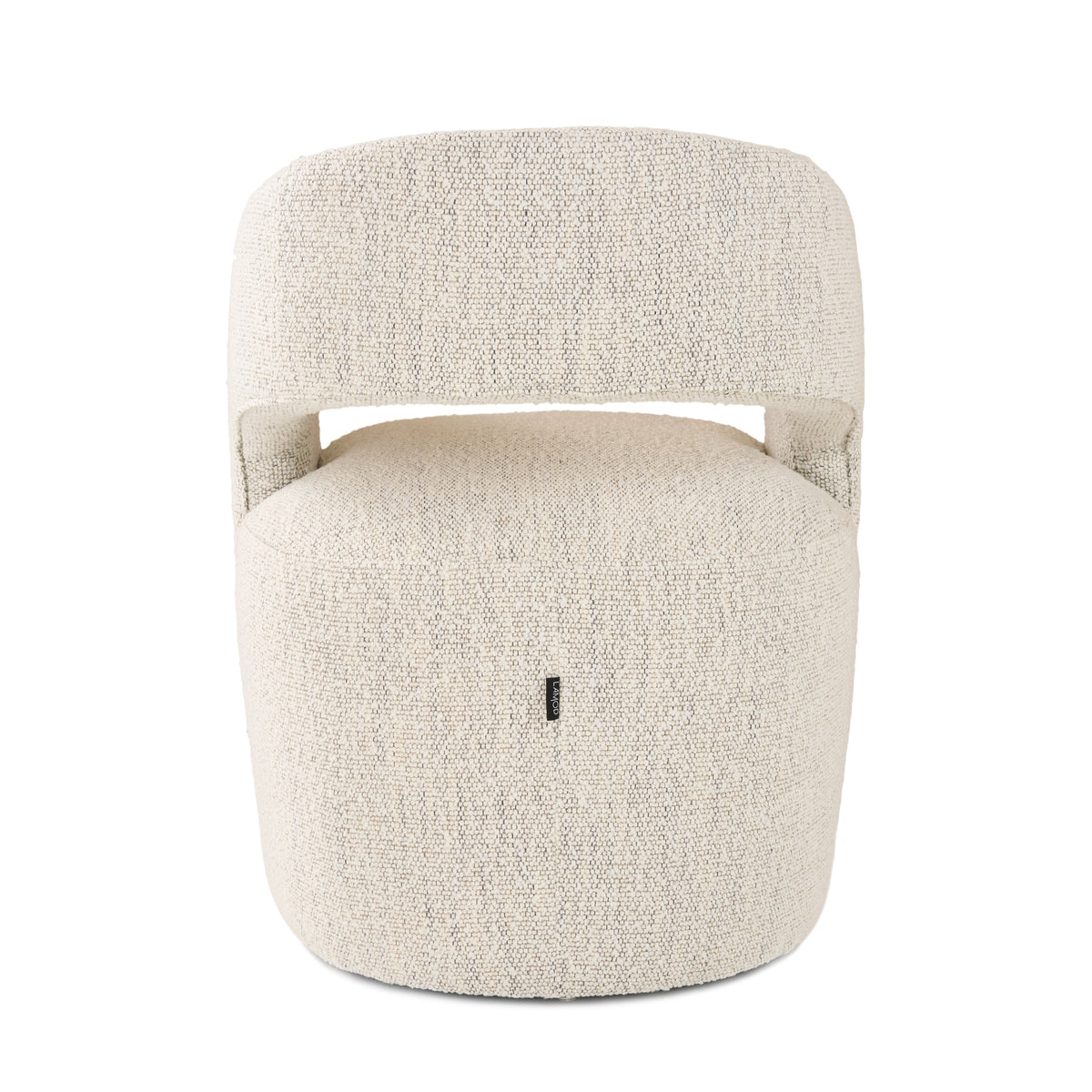 Angie - Modern Beige Fabric Dining Chair