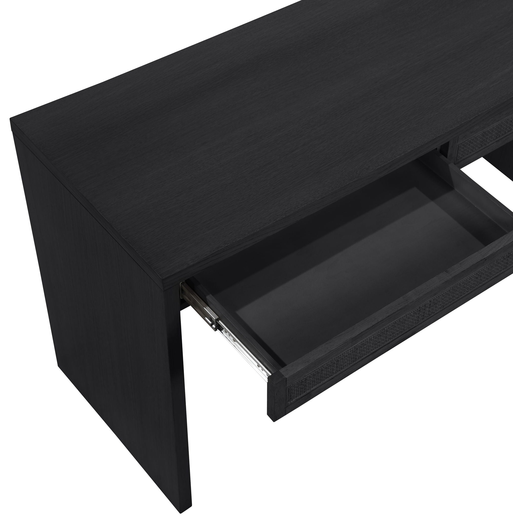 Avro - Solid Wood And Oak Veneer Desk