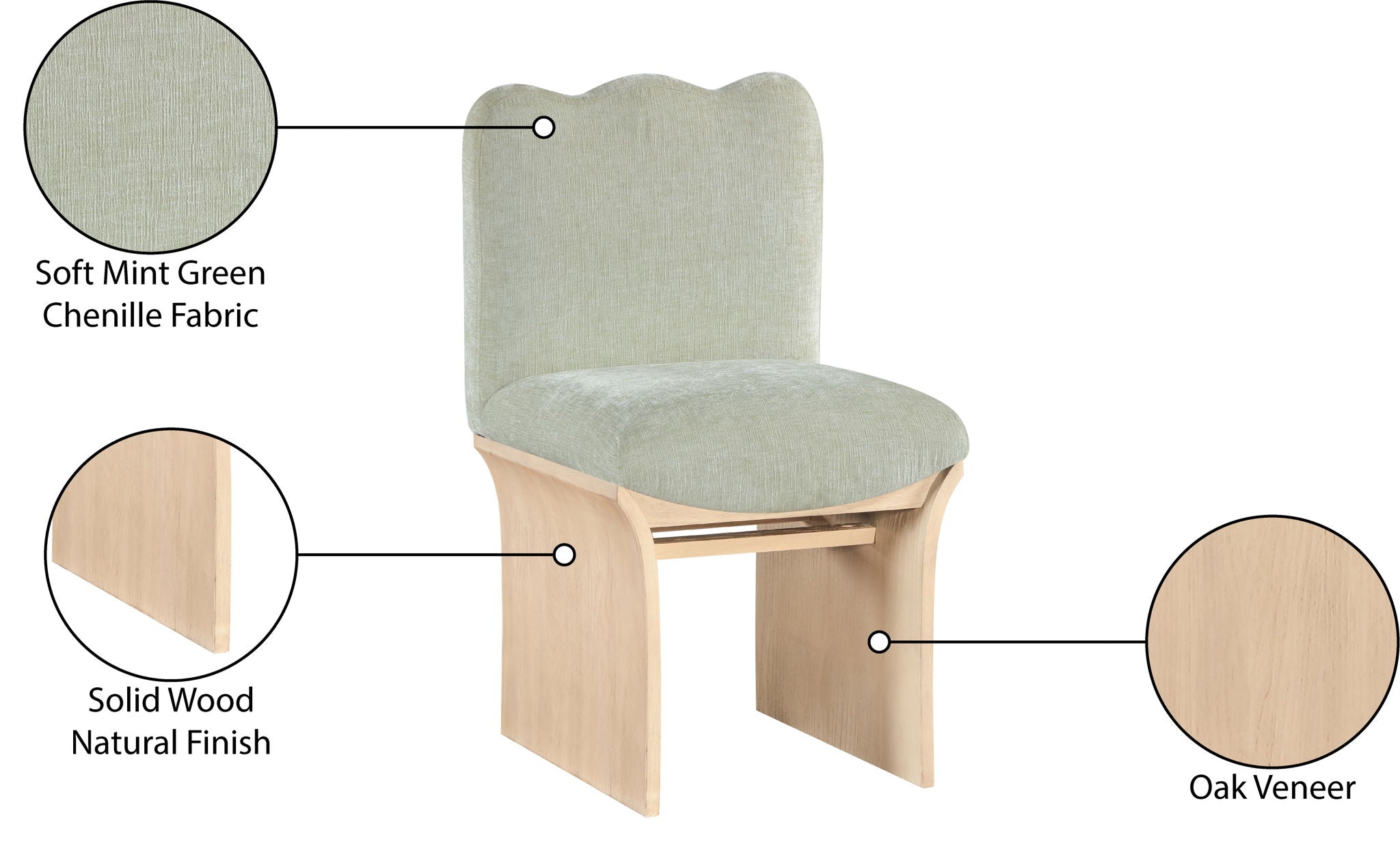 Shaw - Dining Chair - Natural Base