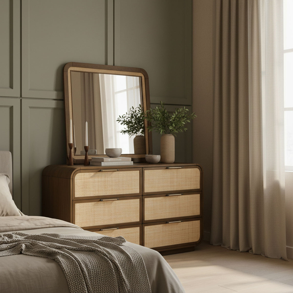 Windsor - Solid Wood Dresser - Brown