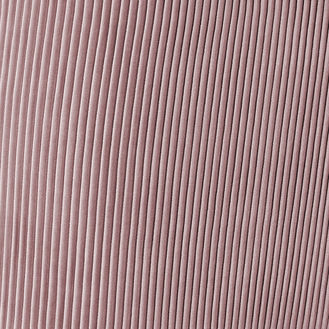 Beatrix - Velvet Side Chair - Pleated Mauve