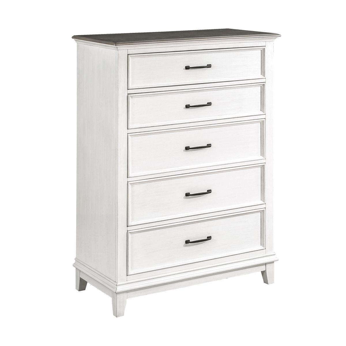 Chesterton - Chest - White / Brown