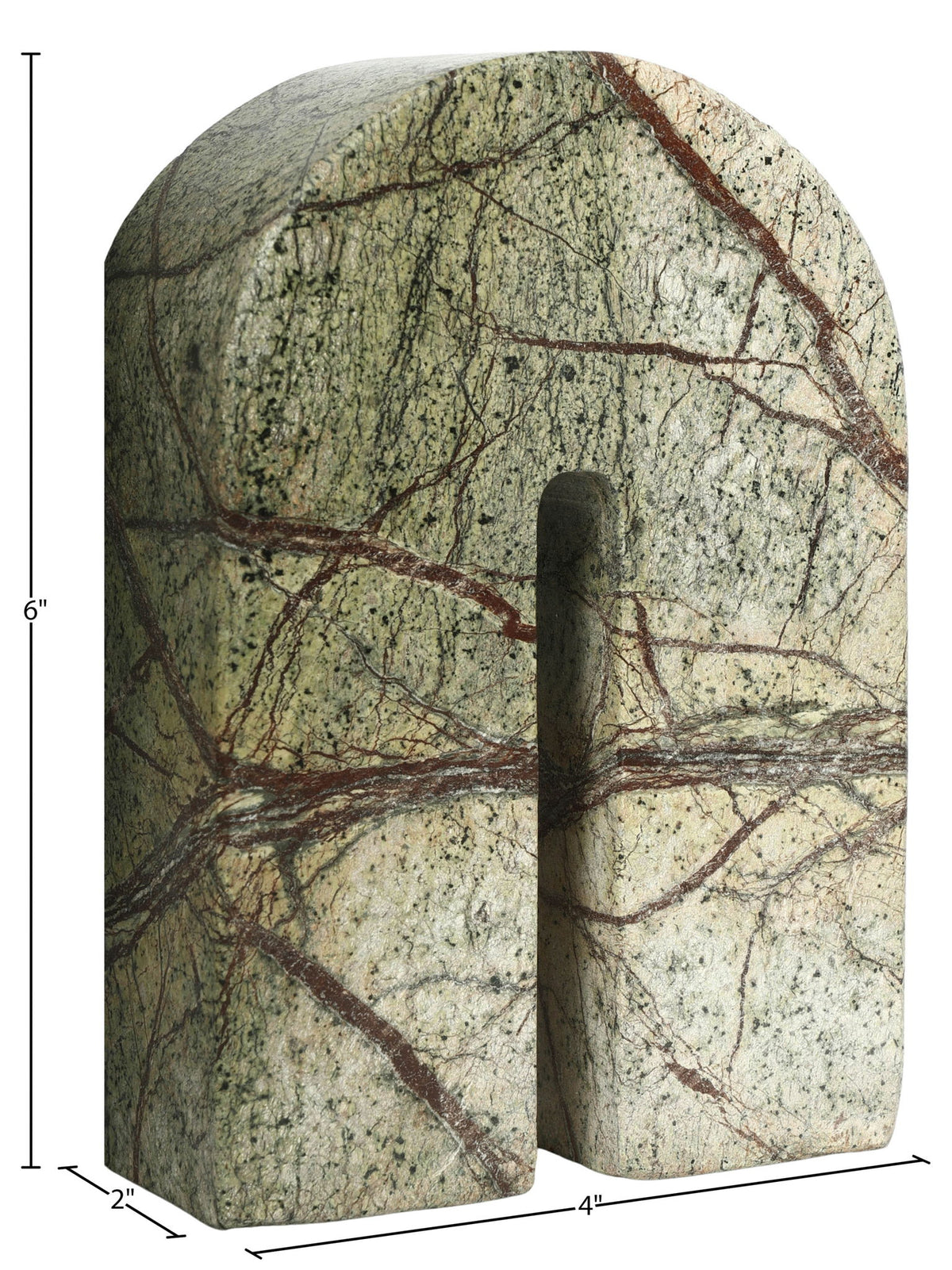 Phillipe - Genuine Marble Bookend