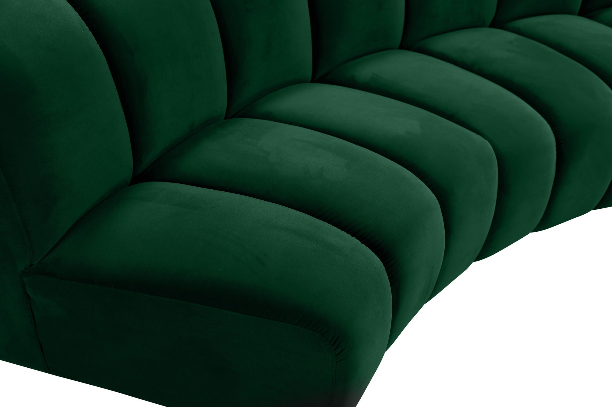 Infinity - 10 Piece Velvet Modular Sectional