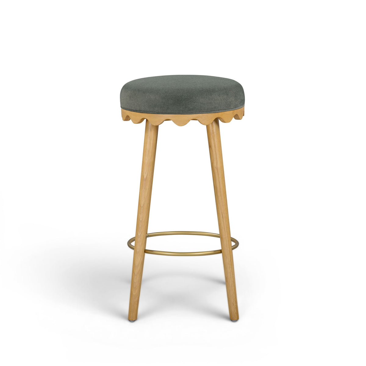 Oodle - Performance Vegan Mohair Stool