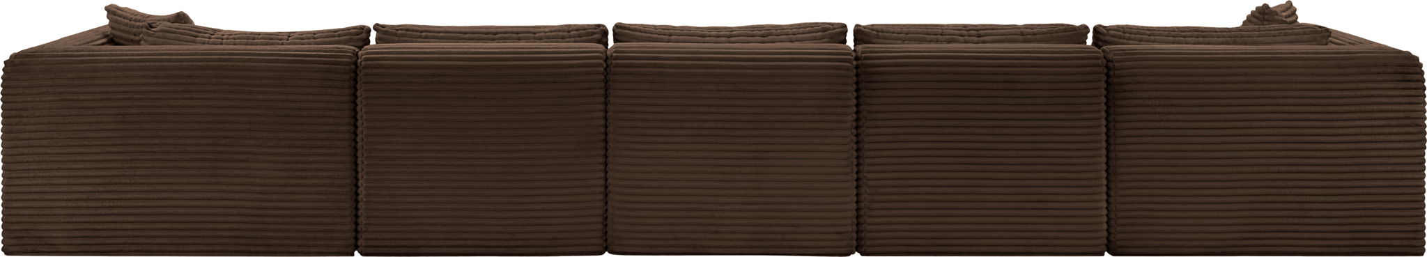 Shaggy - 6 Piece Modular Sectional With Chaise And Ottoman