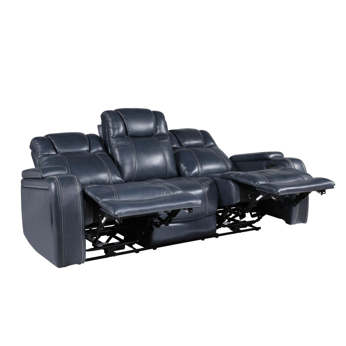 Keziah - Power Sofa & Loveseat - Blue