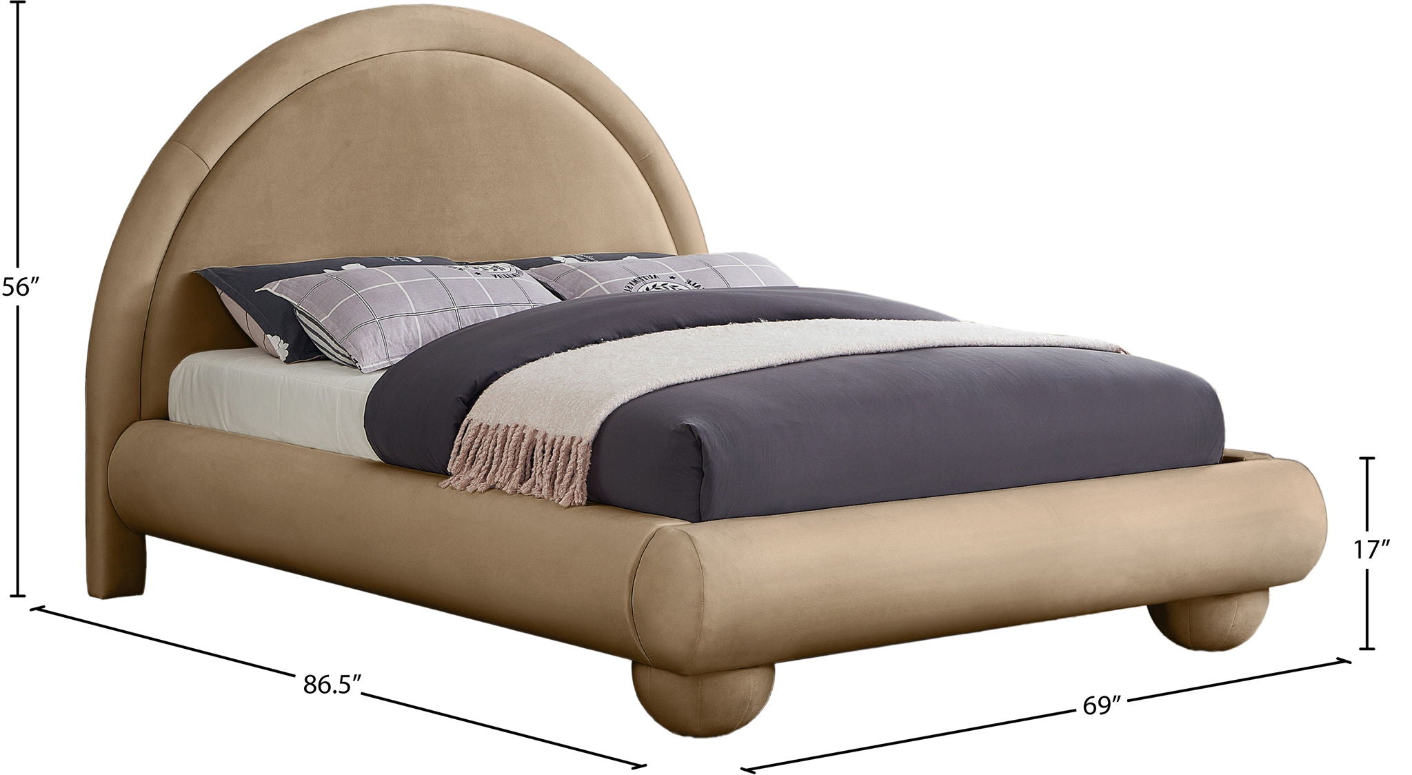 Madrid - Upholstered Bed