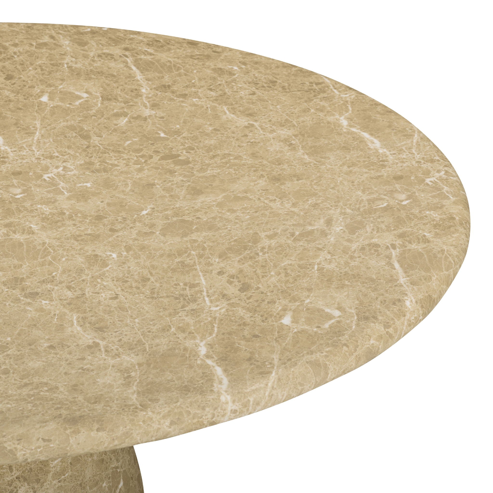 Cynthia - Emperador Faux Marble Indoor / Outdoor Table