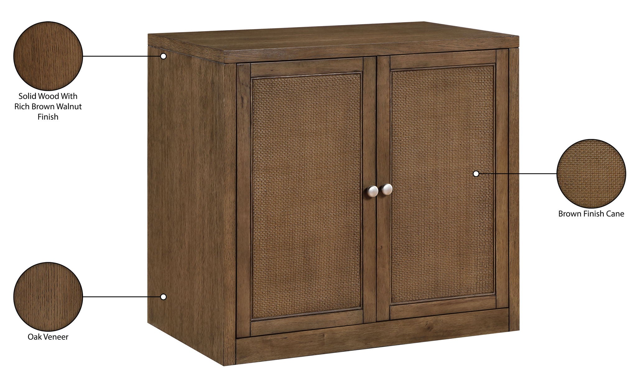 Vero - Solid Wood And Oak Venee Sideboard/Buffet