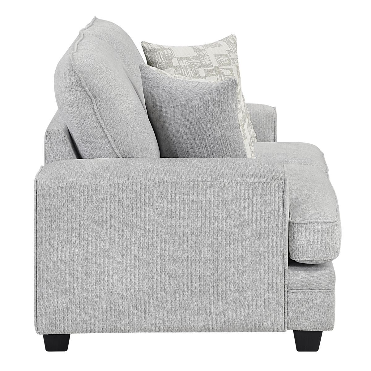 Sarah - Sofa & Loveseat - Light Gray