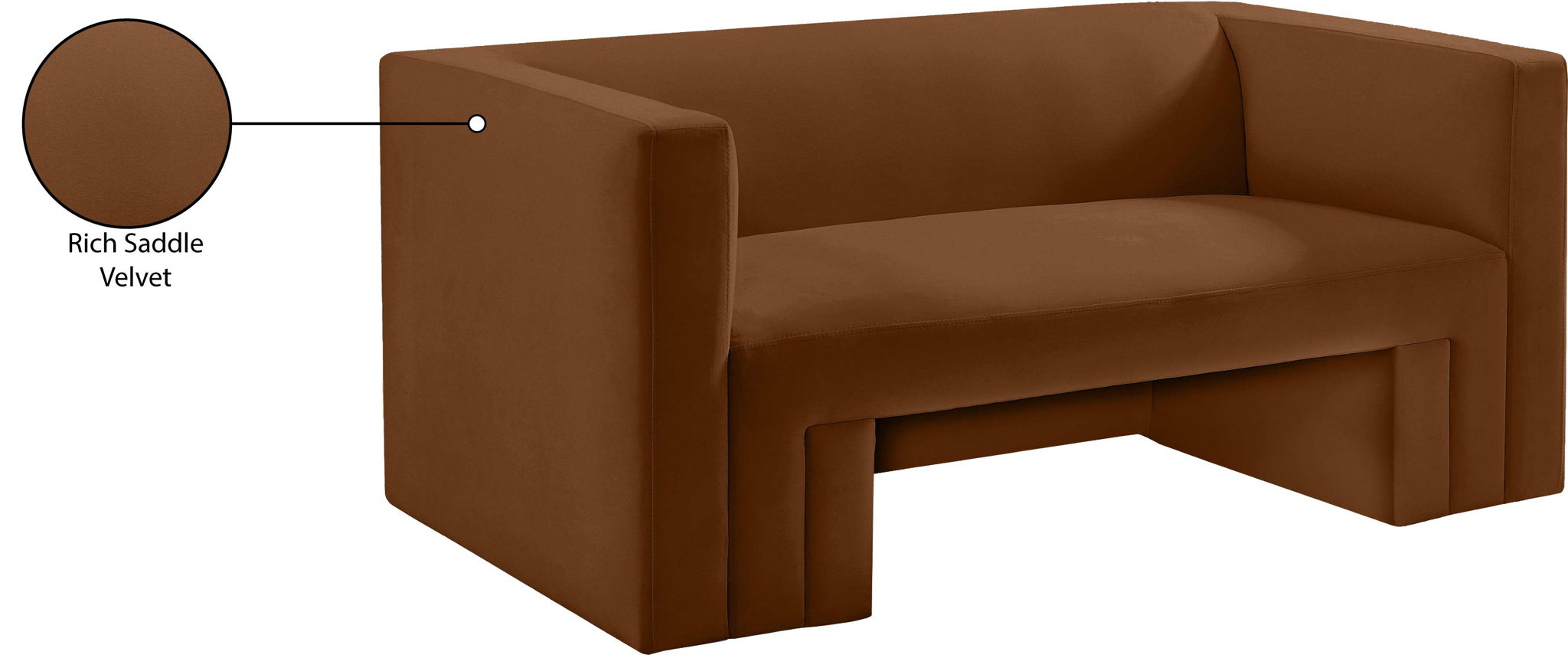 Henson - Loveseat - Saddle