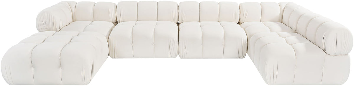 Orin - 6 Piece Modular Sectional (3 Modular Chairs, 2 Corner Chairs & Ottoman)