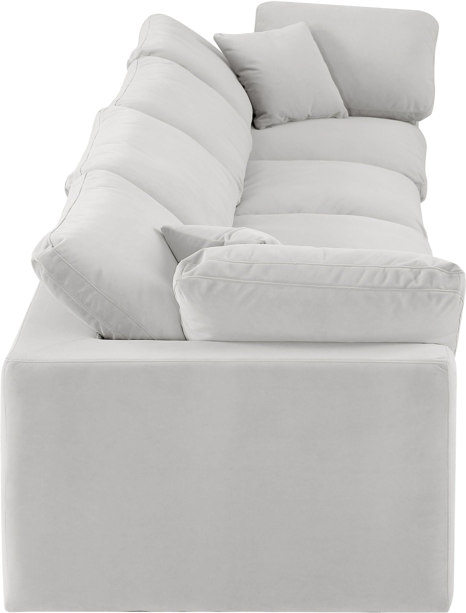 Comfy - Velvet Modular Sofa 4 Seats