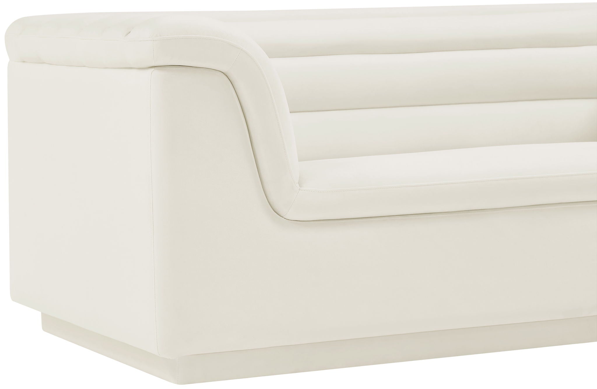 Cascade - Velvet Loveseat